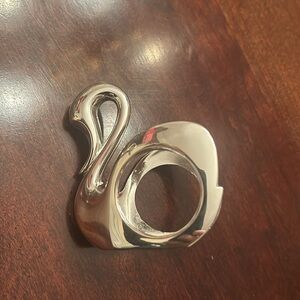 Vintage Set of 20 swan napkin rings